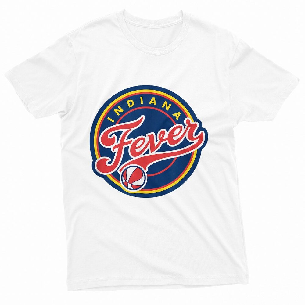 WNBA Indiana Fever Fan Base White T-Shirt